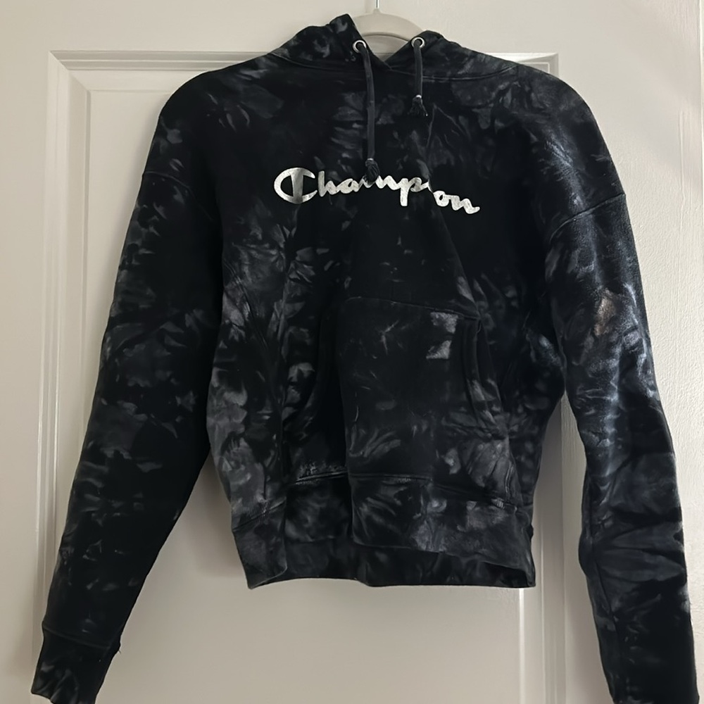 CHAMPION Tie Dye Sweatshirt - M